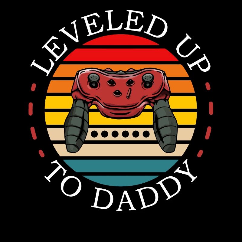 Nerd du jeu nivelé à papa