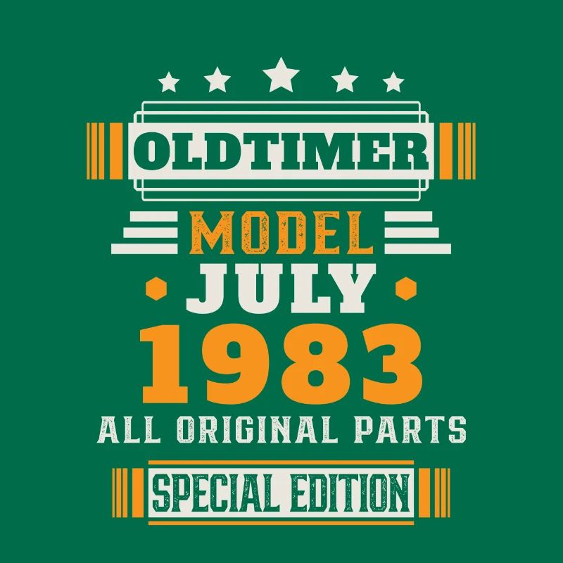 Oldtimer Juli 1983 Geburtstag Geschenk