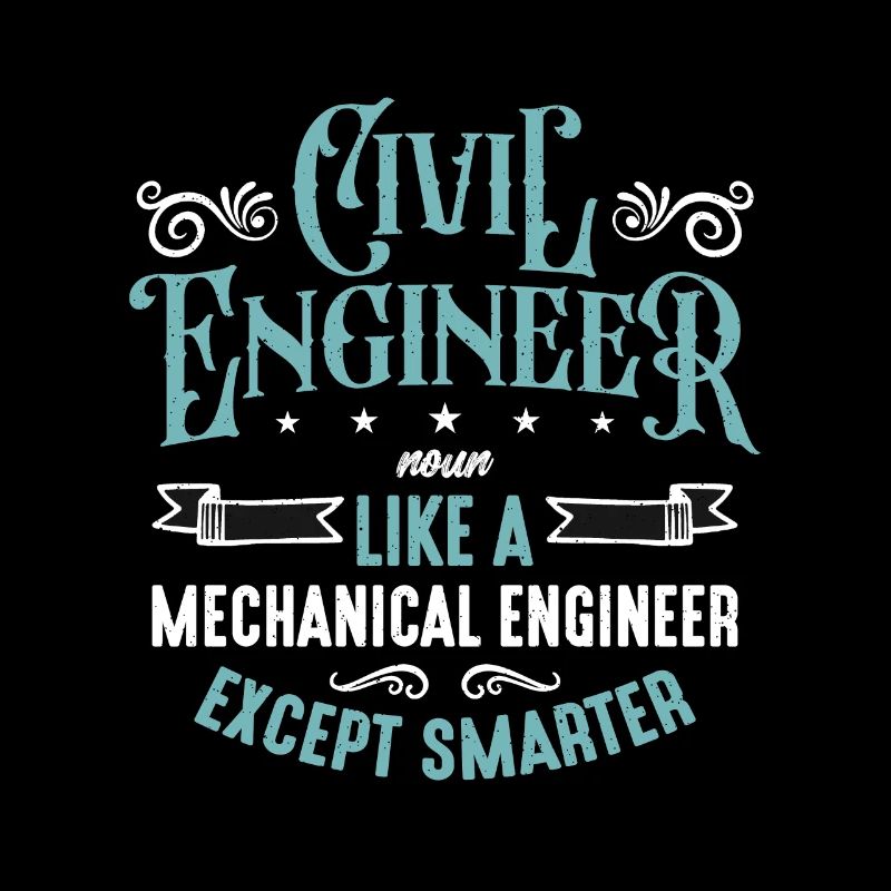 Nom d’ingénieur civil comme une construction mécanique