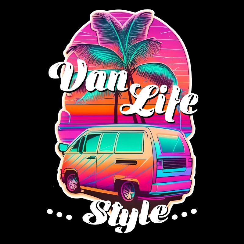 Van life style - camping