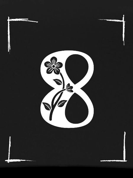 number 8 initial