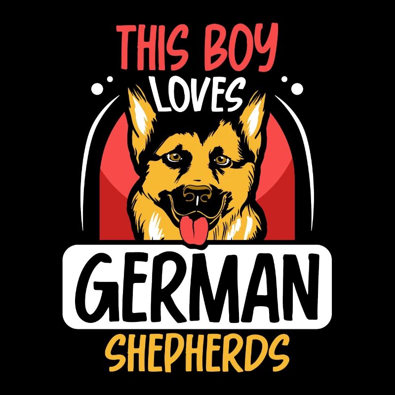 This Boy Loves German Shepherd Cute Dog