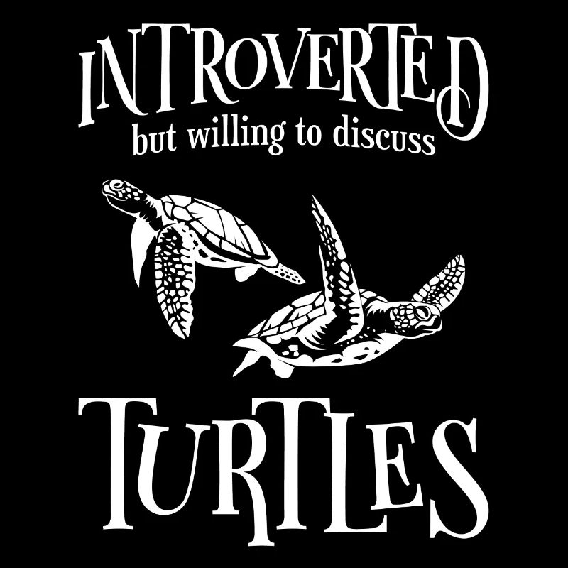 Sea Turtle Tortoise Introverted