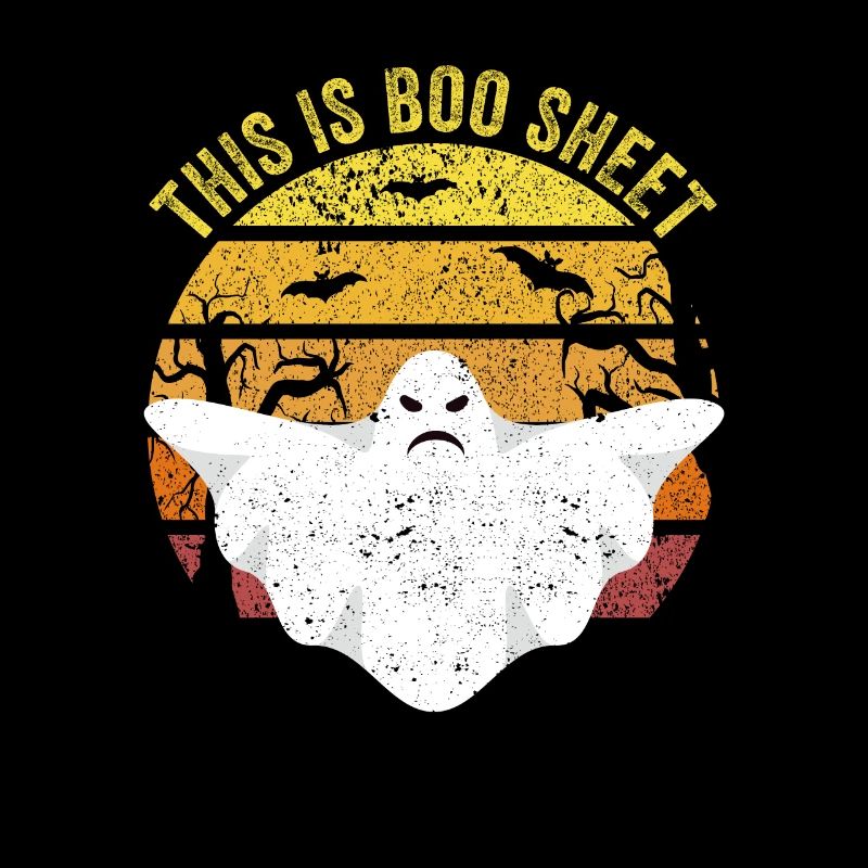 This Is Boo Sheet Ghost Funny Halloween Spooky