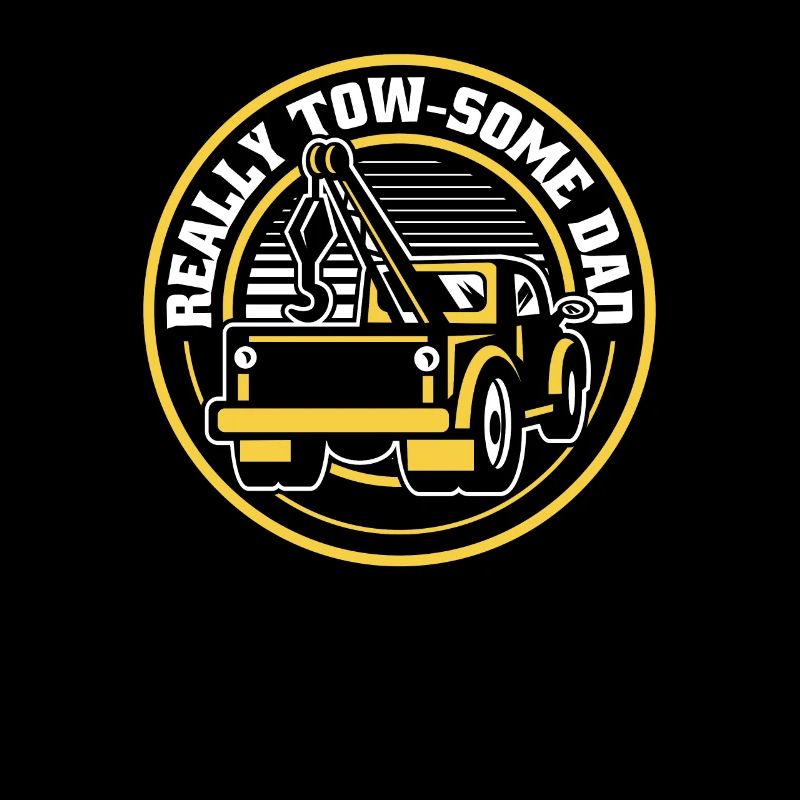 Really Towsome Dad Abschlepper Fahrer