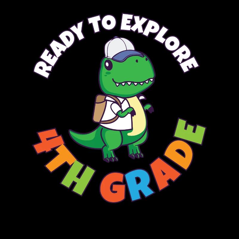 Back To School Day Ready to Explore 4th Grade Trex