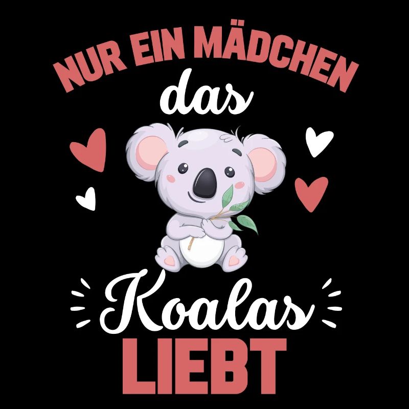 Koala Mädchen Australien Tier Geschenk Süßes Koala