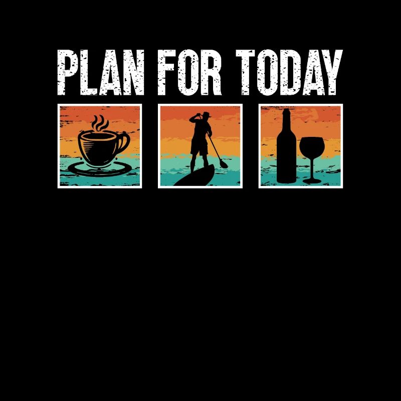 Plan de Stand Up Paddle pour aujourd’hui Paddleboard