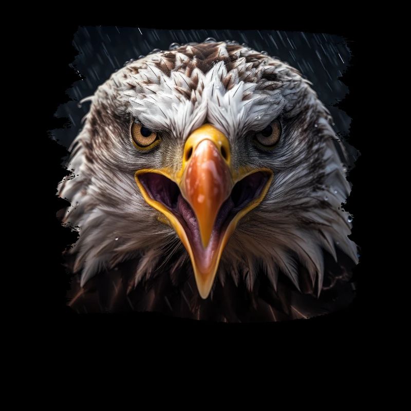 Alder bald eagle bird stone eagle