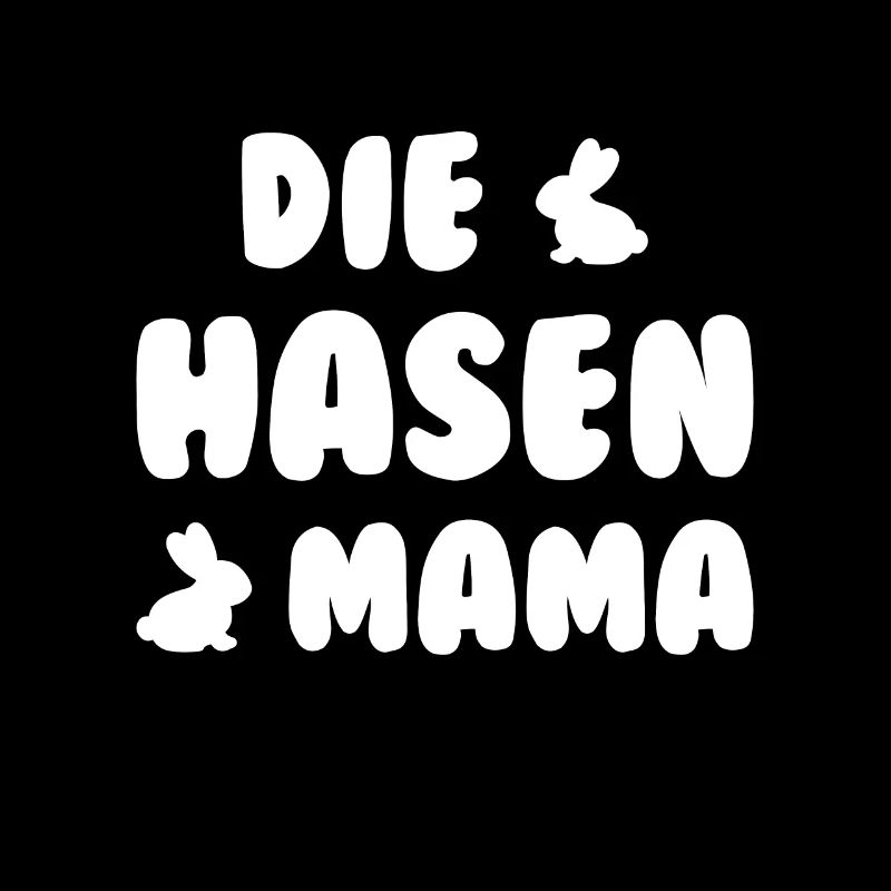 Die Hasen Mama Hase Kaninchen Mutter Haustier