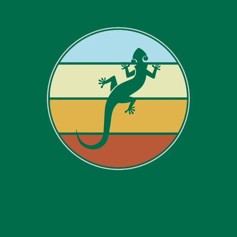 Eidechse Retro
