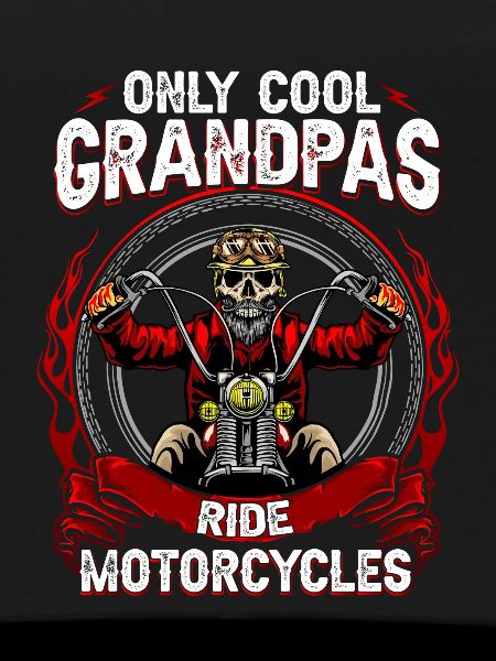 Cool Opa Biker