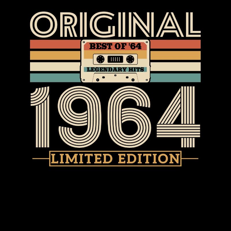 Einzigartiges Geschenk 1964 Geburtstag