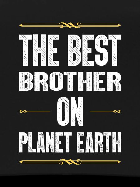 Bester Bruder Spruch