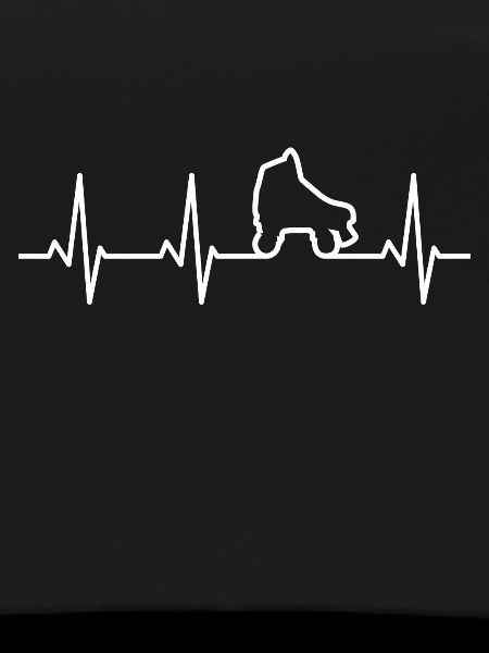 Roller skating heartbeat