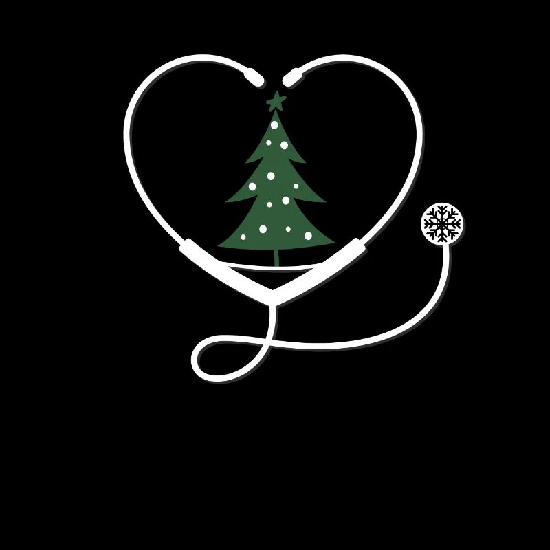 Nurse Christmas Tree Snowflake