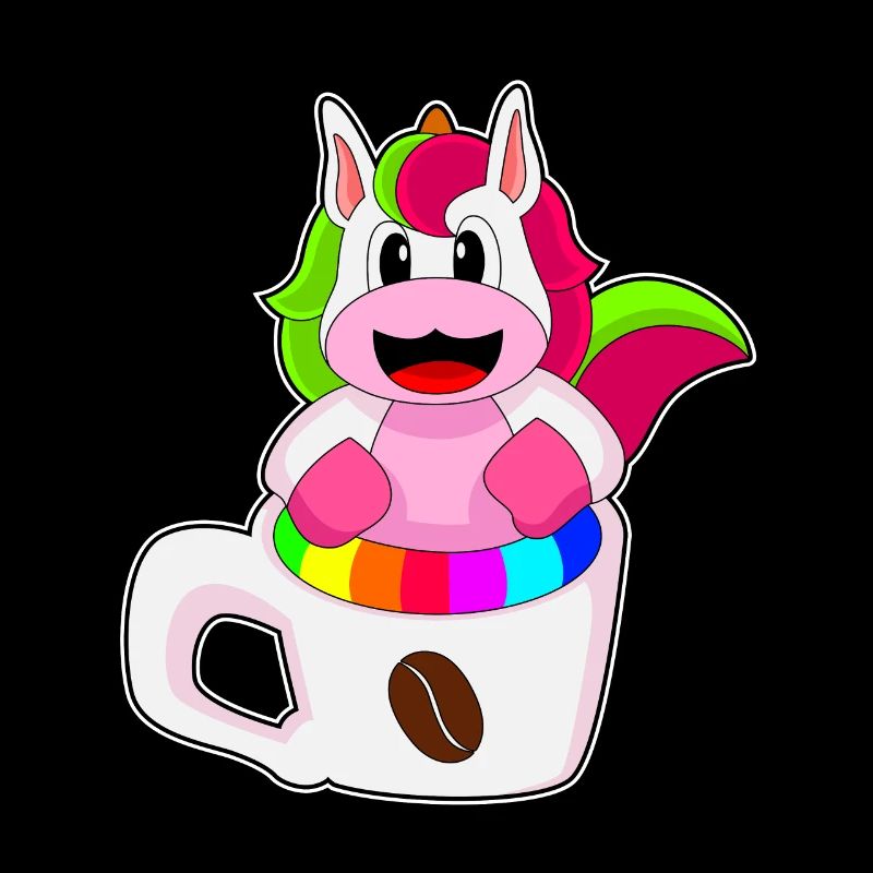 Einhorn Kaffee Kaffeebecher