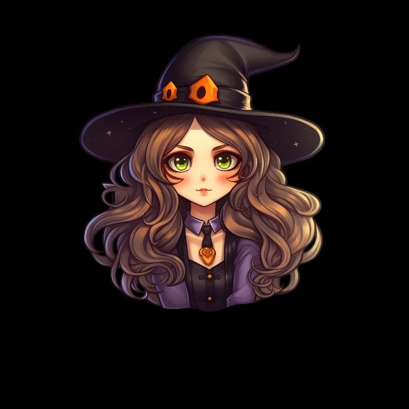 Sorcière mignonne Halloween