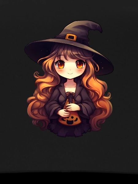 Witch Halloween Face