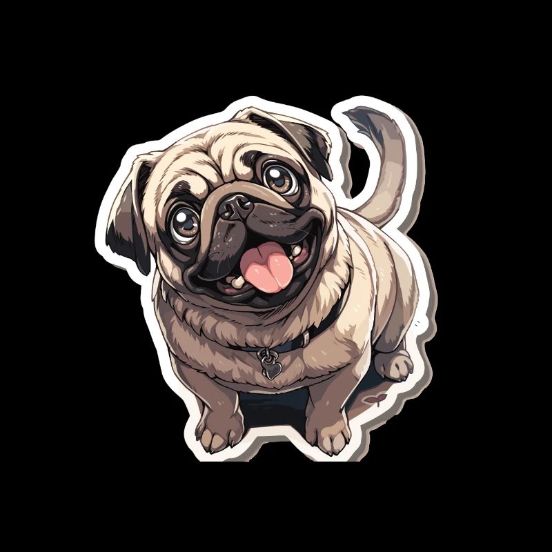Mops Mops Hund Mops Sonnenbrille Mops Geschenk