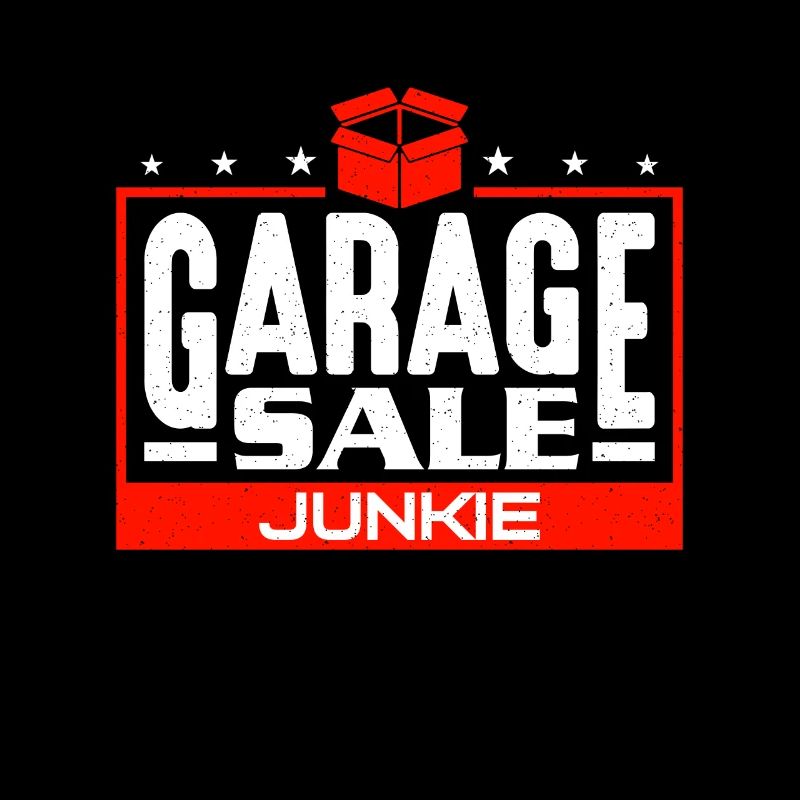 Vente de garage Junkie Flea Market Bargain Hunter