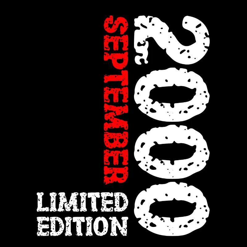 2000 Septembre Édition Limitée 23rd Birthday Deco