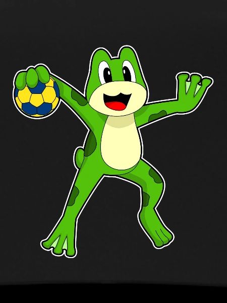 Frog Handball Player Handball