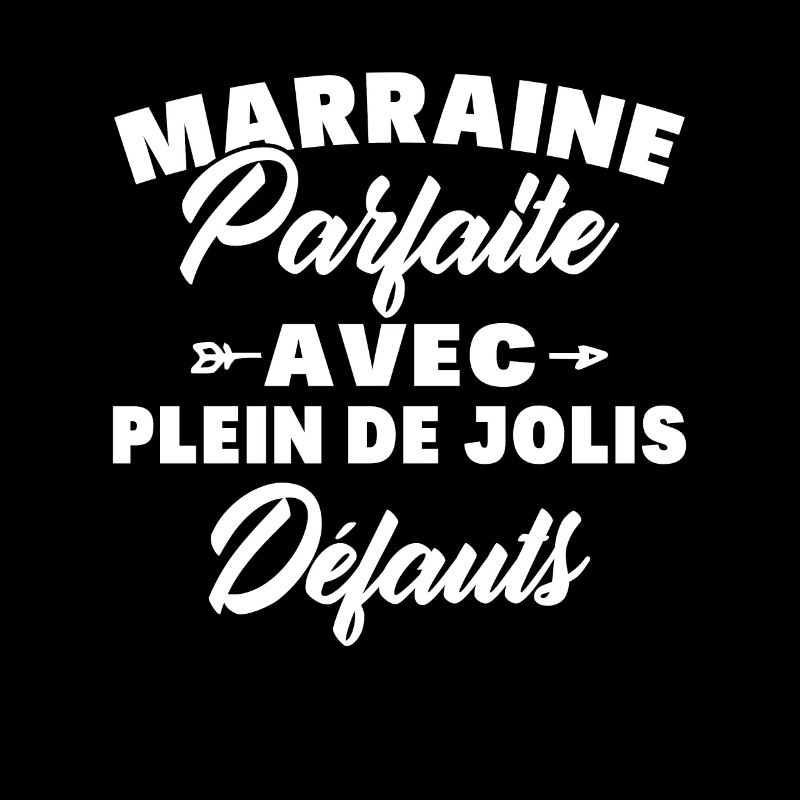 Marraine parfaite avec plein de jolis défauts