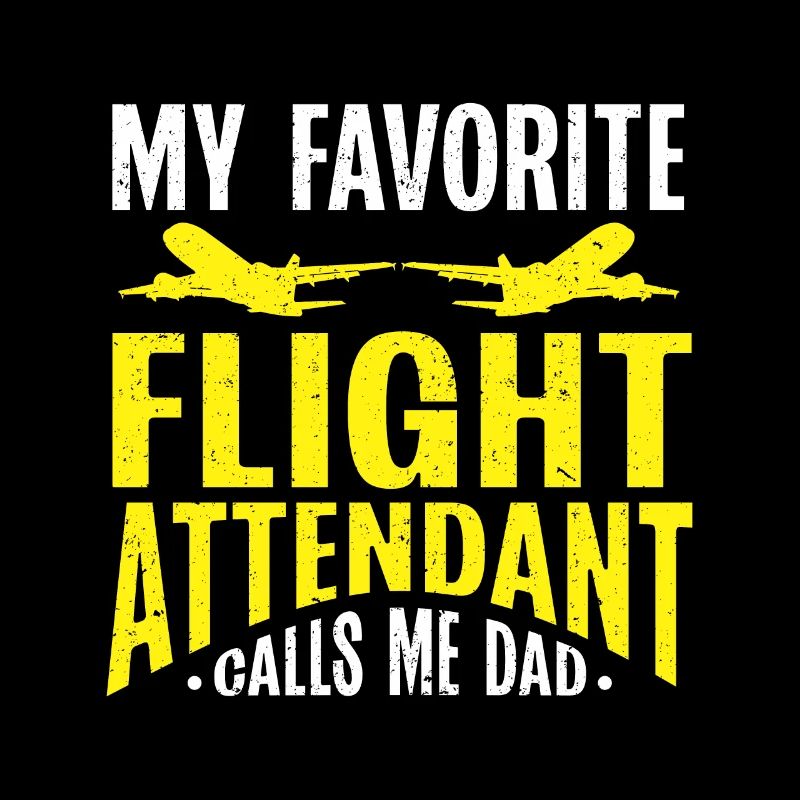 Flugbegleiter Papa Stewardess Flugbegleiter