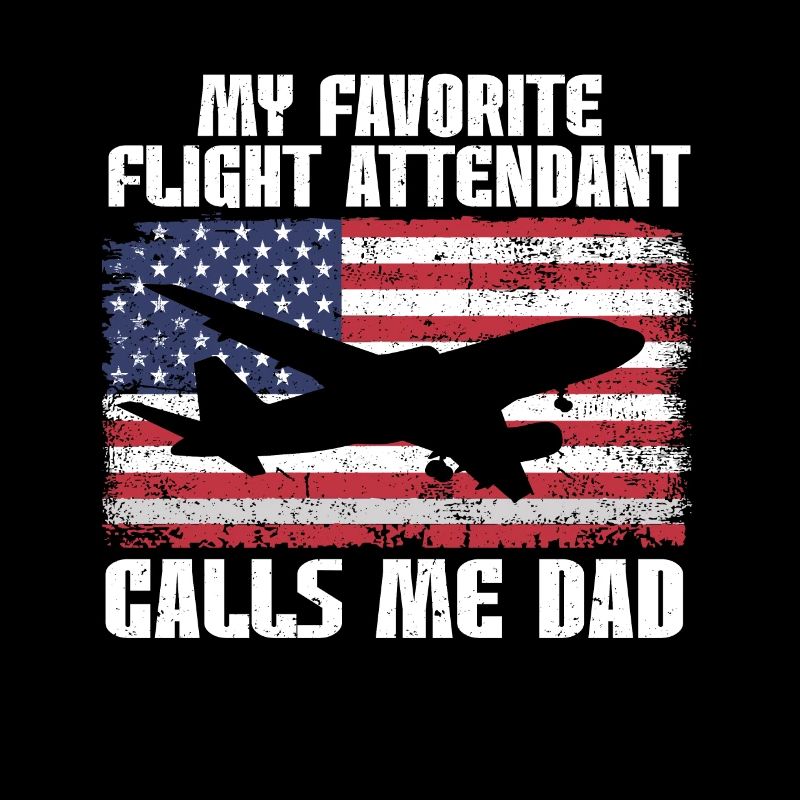 Flugbegleiter Papa Stewardess Flugbegleiter