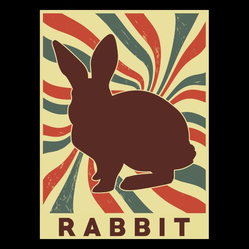 Rabbit Retro Vintage