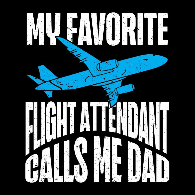 Flugbegleiter Papa Stewardess Flugbegleiter