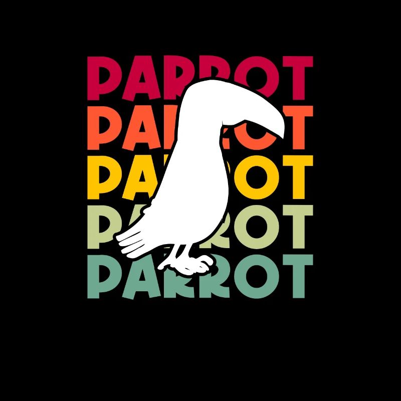 Perroquet Rétro