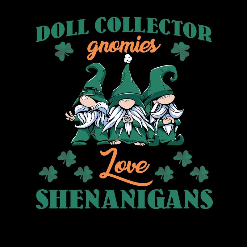 Chemise de la Saint-Patrick de collectionneur de poupées