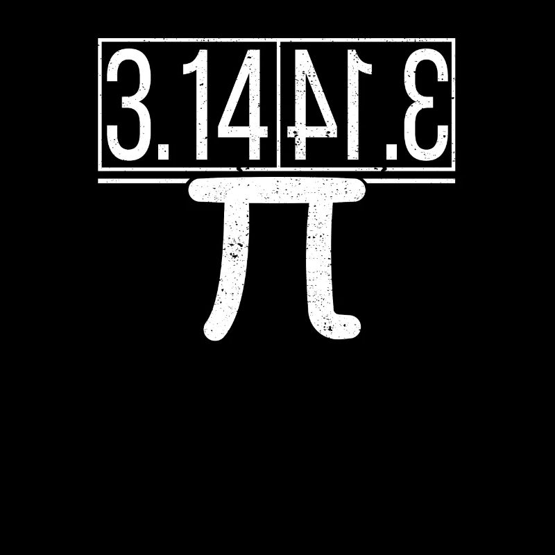 Happy Pi Day Mirror Image 3.14 Pie Cool Math