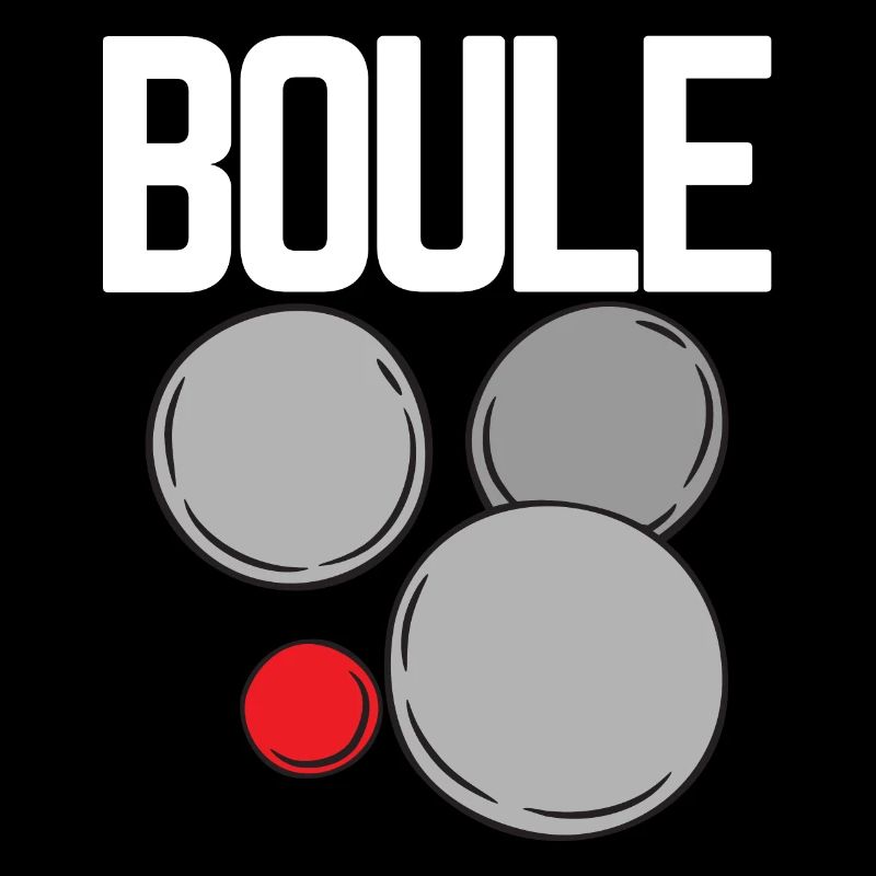 Boule player Boule balls for bouler petanque