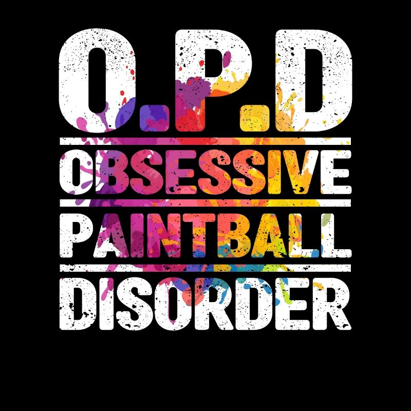 Équipe de paintball trouble obsessionnel-compulsif