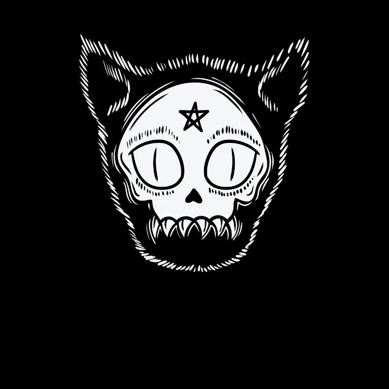 Cat’s Head Gothic avec Star Horror