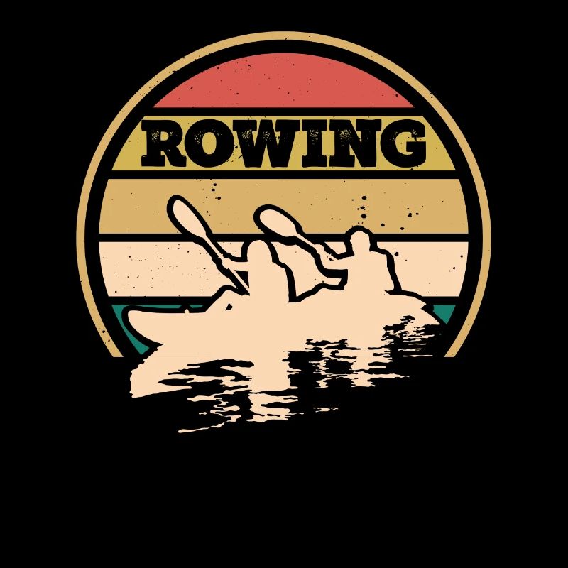 Coucher de soleil de l’équipe d’aviron
