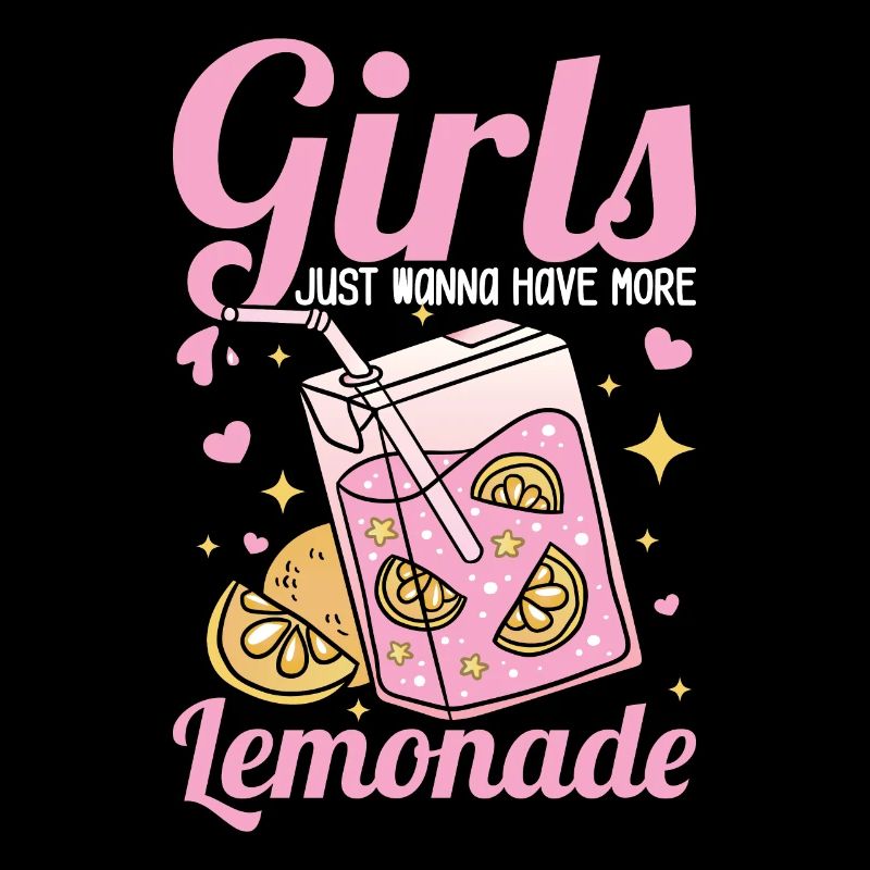 Mädchen Limonade Süßer Zitronensaft Geschenk