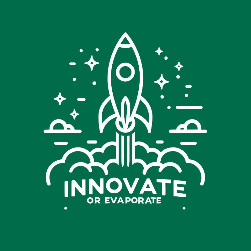 Innovativ sein oder verdunsten