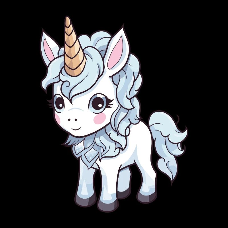 Einhorn Comic Niedlich