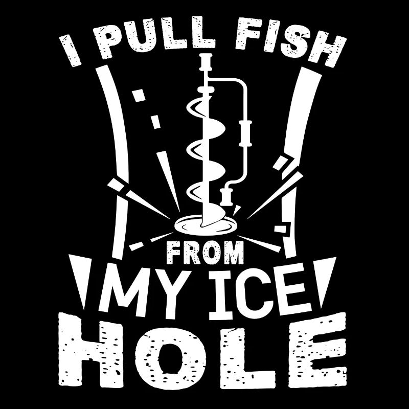 Ice Fishing I Pull Fish From My Ice Hole