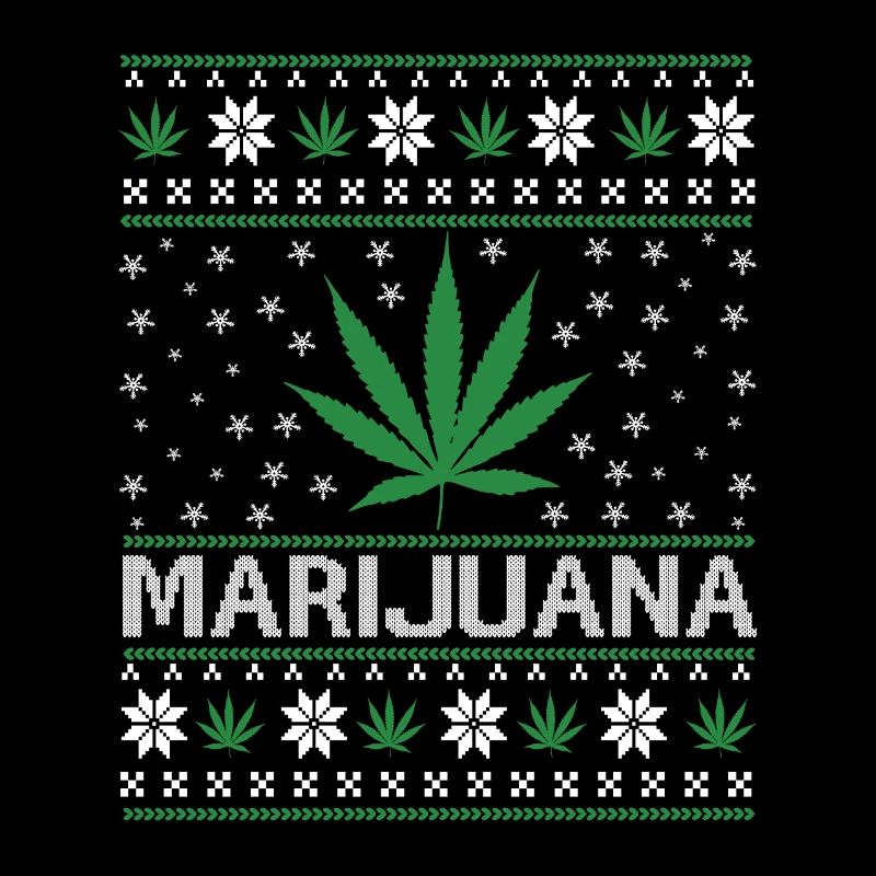 Noël de la marijuana, joyeux Noël