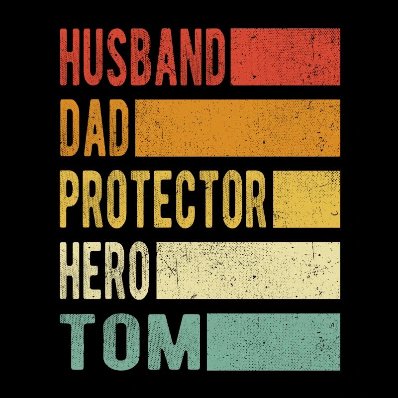 Tom Name Papa Geschenk