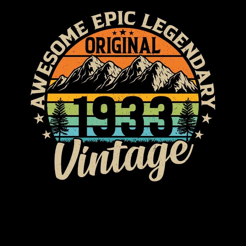 1933 - Vintage 90. Geburtstag