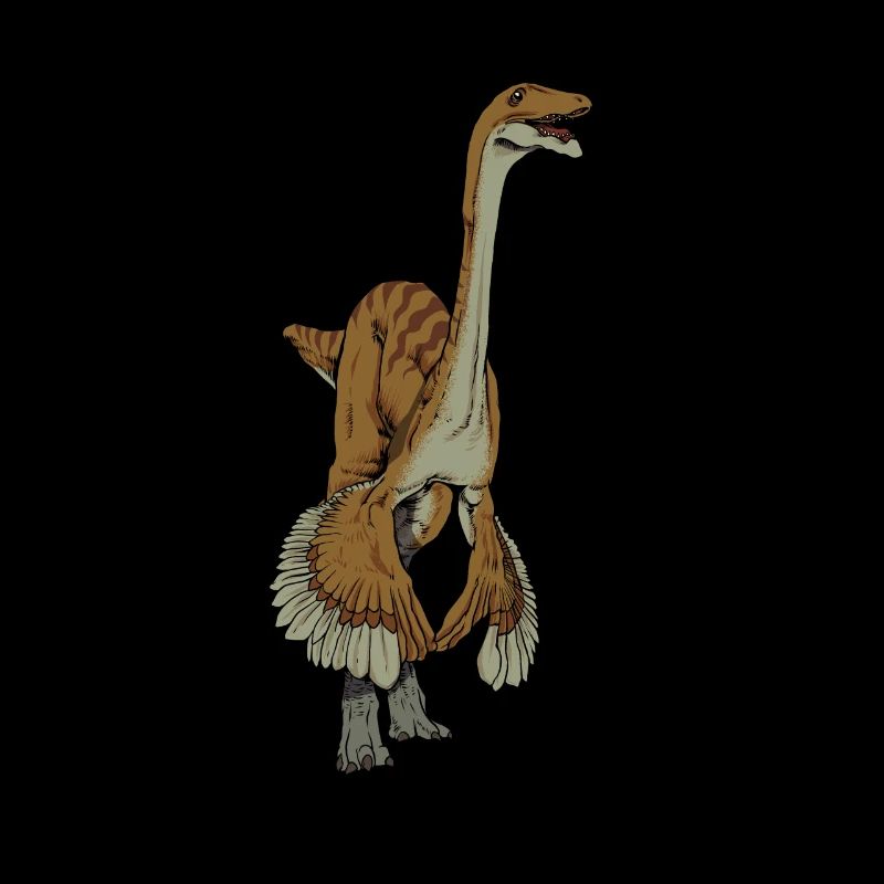 Dessin de Gallimimus