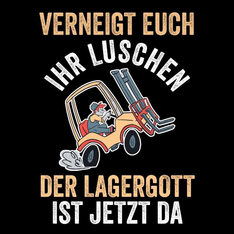 Gabelstapler Staplerfahrer Logistiker Lagerist Lag