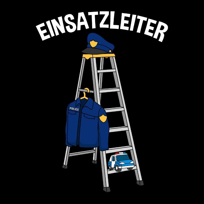 Polizist Polizei Polizeiauto Einsatzleiter