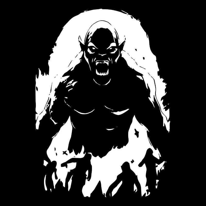 Créature d’horreur apocalyptique semblable à Armageddon